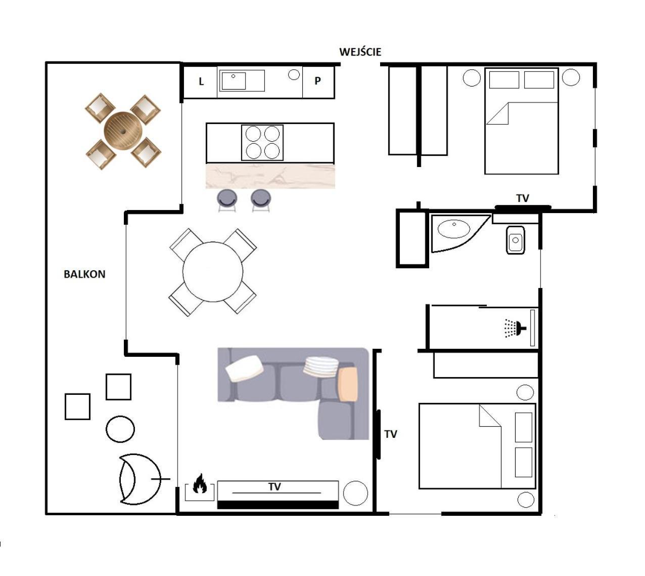 Apartament Madlen Kalinowa Szczyrk Sauna Grota Solna Exteriör bild